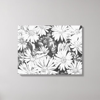 Flores silvestres abejas abejas arte Imprimir lien