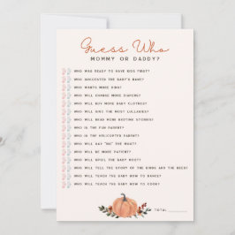 Flores silvestres adivinan quién es la tarjeta de