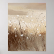 Flores silvestres barridas por el viento #1 – Arte
