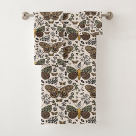 Flores silvestres bohemias modernas patrón abstrac