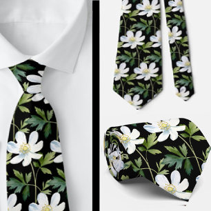 Flores Silvestres de Oficina Informales Corbata de