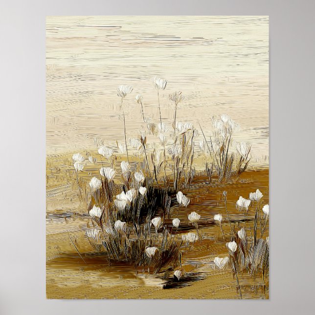 Flores Silvestres de Pradera Arenosa #3 – Arte Bot (Frente)