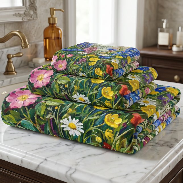 Flores silvestres de pradera veraniega (Subido por el creador)