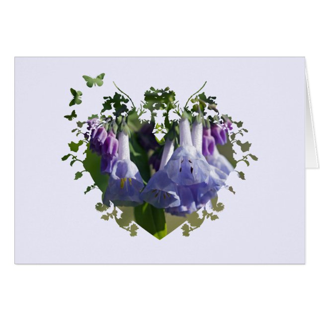Flores silvestres de Virginia Bluebells (Anverso (Horizontal))