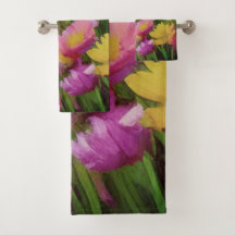 Flores Silvestres En El Agua Dusk Watercolor Flora