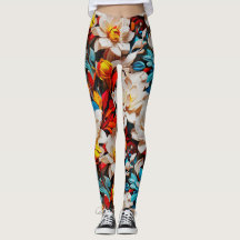 Flores silvestres Galore Leggings