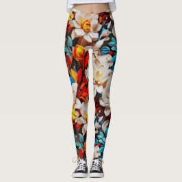 Flores silvestres Galore Leggings