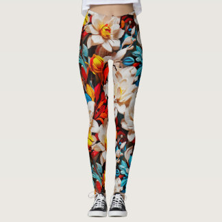 Flores silvestres Galore Leggings