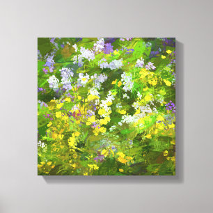 Flores silvestres Impasto Pintura - Arte de flores