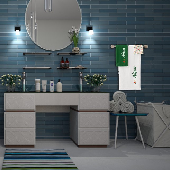 Flores silvestres nombre rojo blanco verde (Subido por el creador)