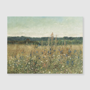 Flores silvestres. Óleo sobre lienzo. Prado de vin