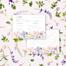 flores silvestres - receta de ducha de novia