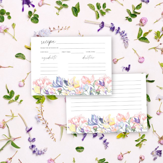 flores silvestres - receta de ducha de novia (Subido por el creador)