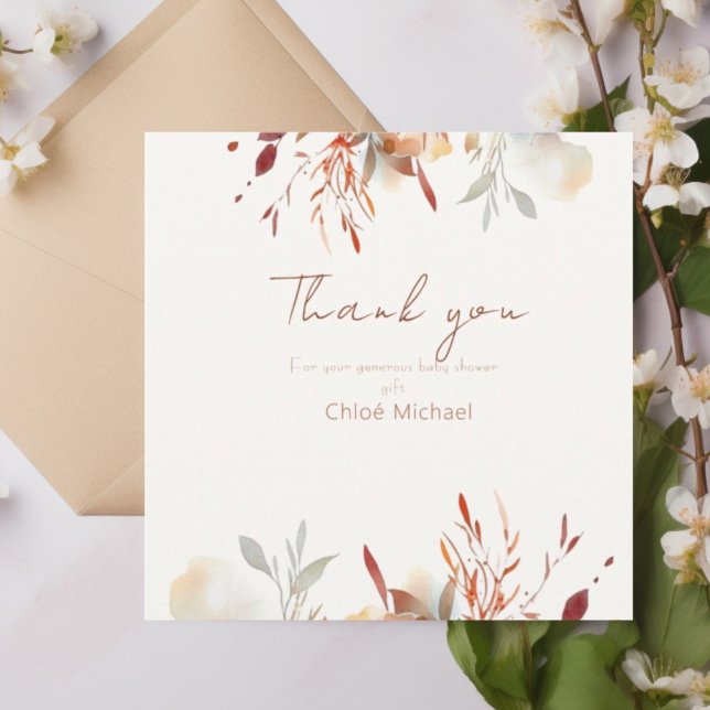 Flores silvestres simples Ducha bebé (Subido por el creador)