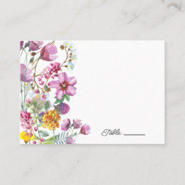 Flores silvestres | Tarjetas Boho Floral Place