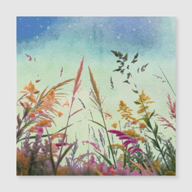 Flores Silvestres Y Estrellas (Anverso)