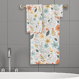 Flores silvestres y remolinos de verano ID1064