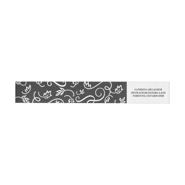 Flores singulares | Faux Chalkboard (Individual)
