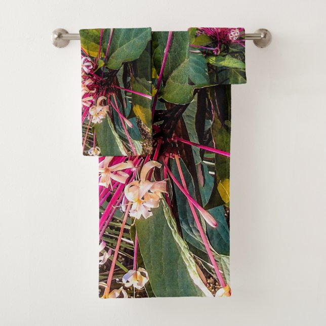 Flores Starburst de Clerodendrum (In situ)