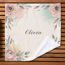 Flores submarinas de acuarela encantadoras