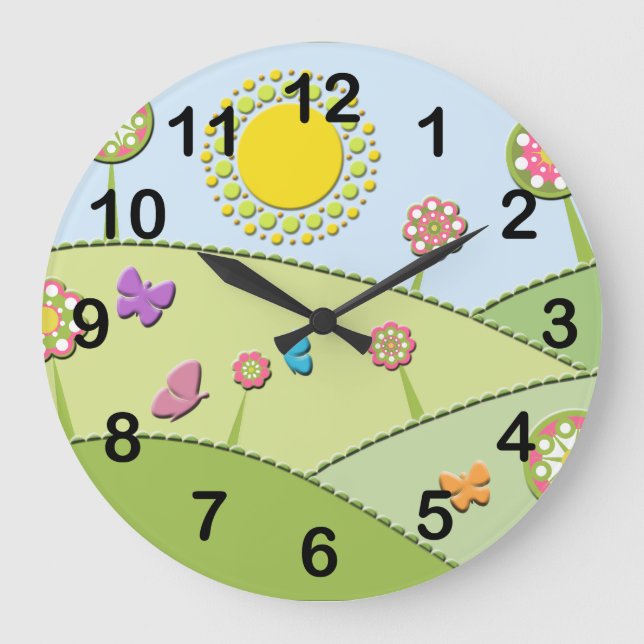 Flores, Sun y reloj de las mariposas (Anverso)