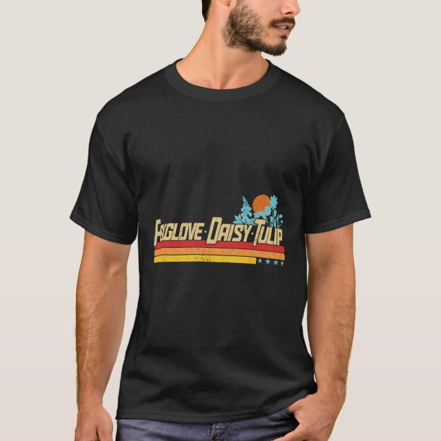 Flores sutiles de boho Trump resiste a la camiseta (Anverso)