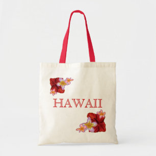Flores tropicales Bolsa reutilizable de Hawái