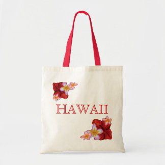 Flores tropicales Bolsa reutilizable de Hawái