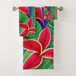 Flores tropicales cuatro