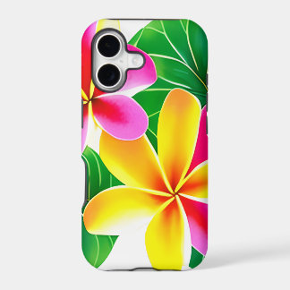 Flores tropicales de plumeria