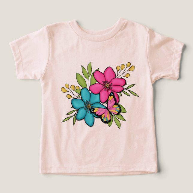 Flores Tropicales de Verano (Diseño delantero )