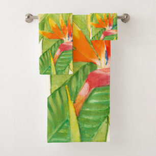Flores tropicales Pájaro del paraíso