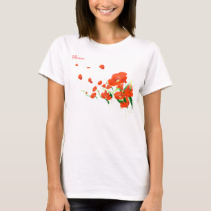 Flores ucranianas. Camisetas sin mangas