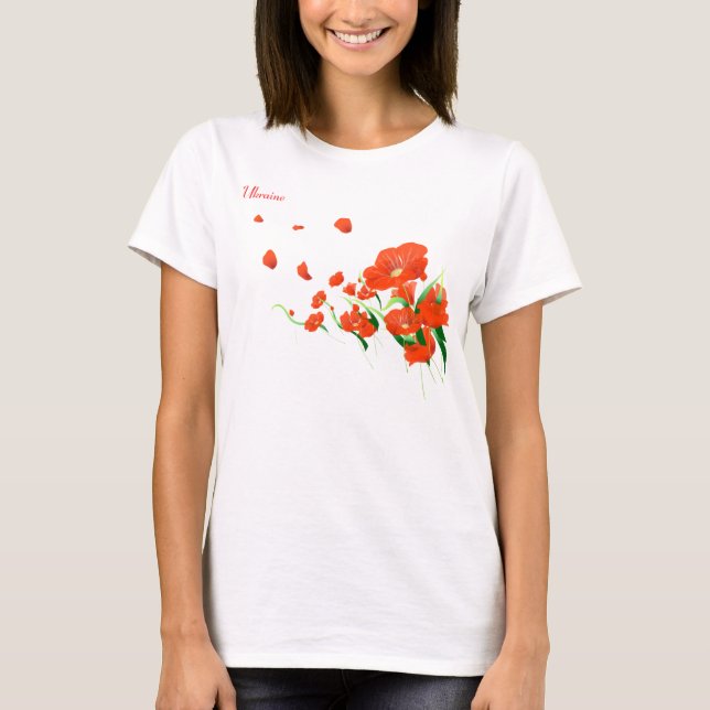 Flores ucranianas. Camisetas sin mangas (Anverso)