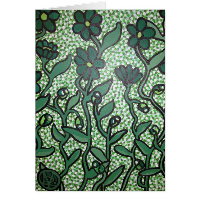 Flores verdes (Frente)