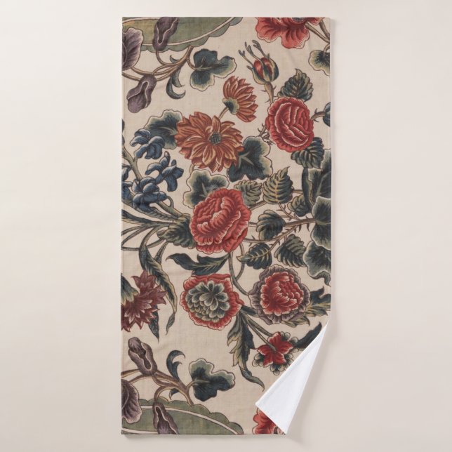 Flores Victorianas  (Toalla de baño)