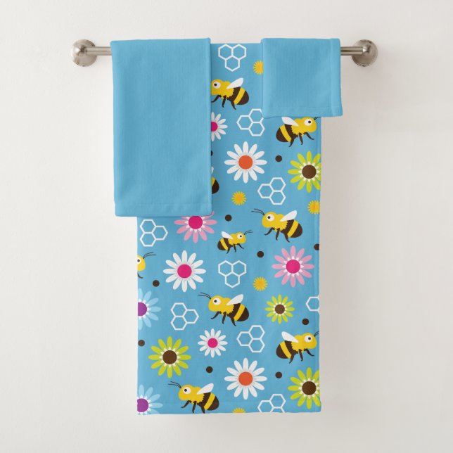 Flores y abejas (In situ)