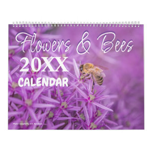 Flores y Abejas Calendario Floral Naturaleza 2027