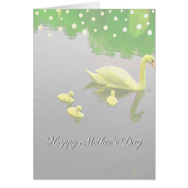 Flores y Día de la Madre del Lago Swan (Frente)