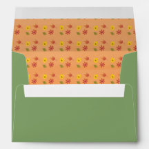 Flores y hojas de otoño