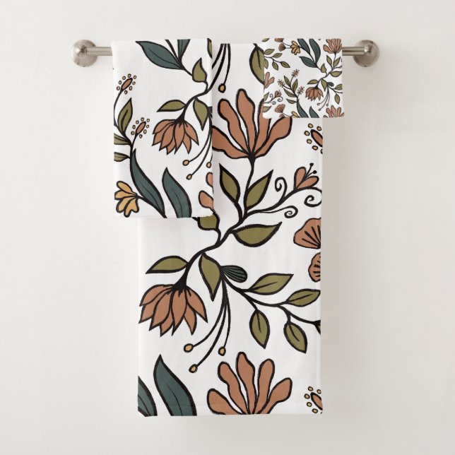 Flores y hojas singulares (In situ)