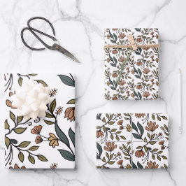 Flores y hojas singulares