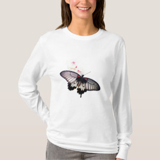 Flores y mariposa 🦋 camiseta 🦋
