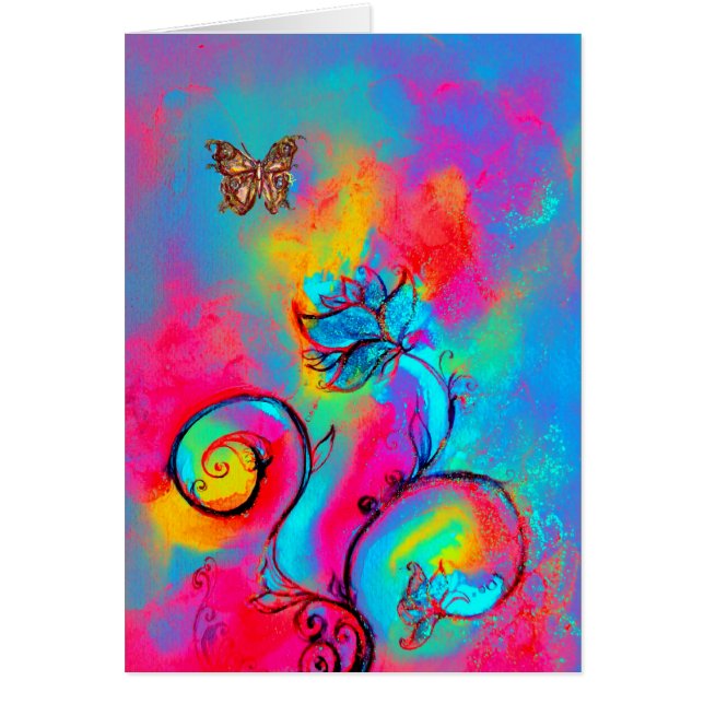 FLORES Y MARIPOSAS SIMILARES (Frente)