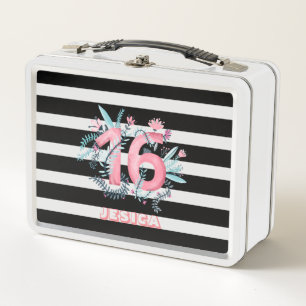 Flores Y Números De Acuarelas