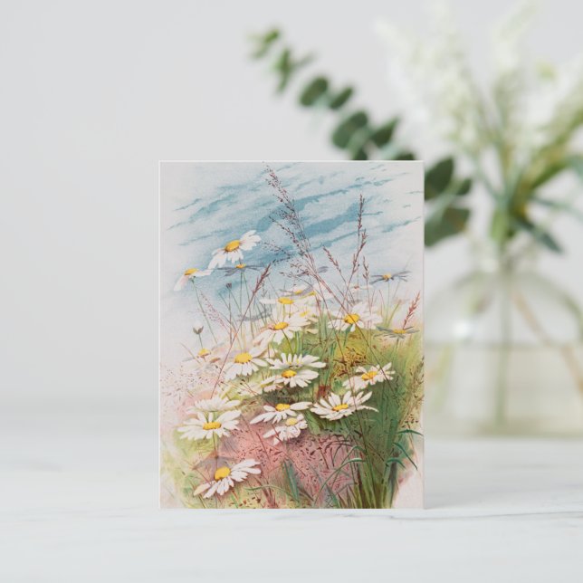 Flores y plantas de Navidad (Anverso de pie)