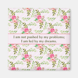 Flores Y Sale Del Imán De Afirmación