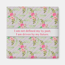 Flores Y Sale Del Imán De Afirmación