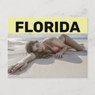 FLORIDA BONITO BIKINI CHICA EN Postales DE PLAYA