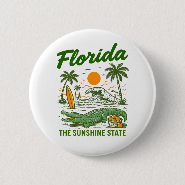 Florida - Botón del Estado del Sol (Anverso)